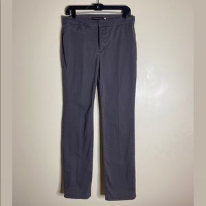 Brown straight leg pants